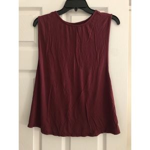 BuffBunny Iris Tank Maroon